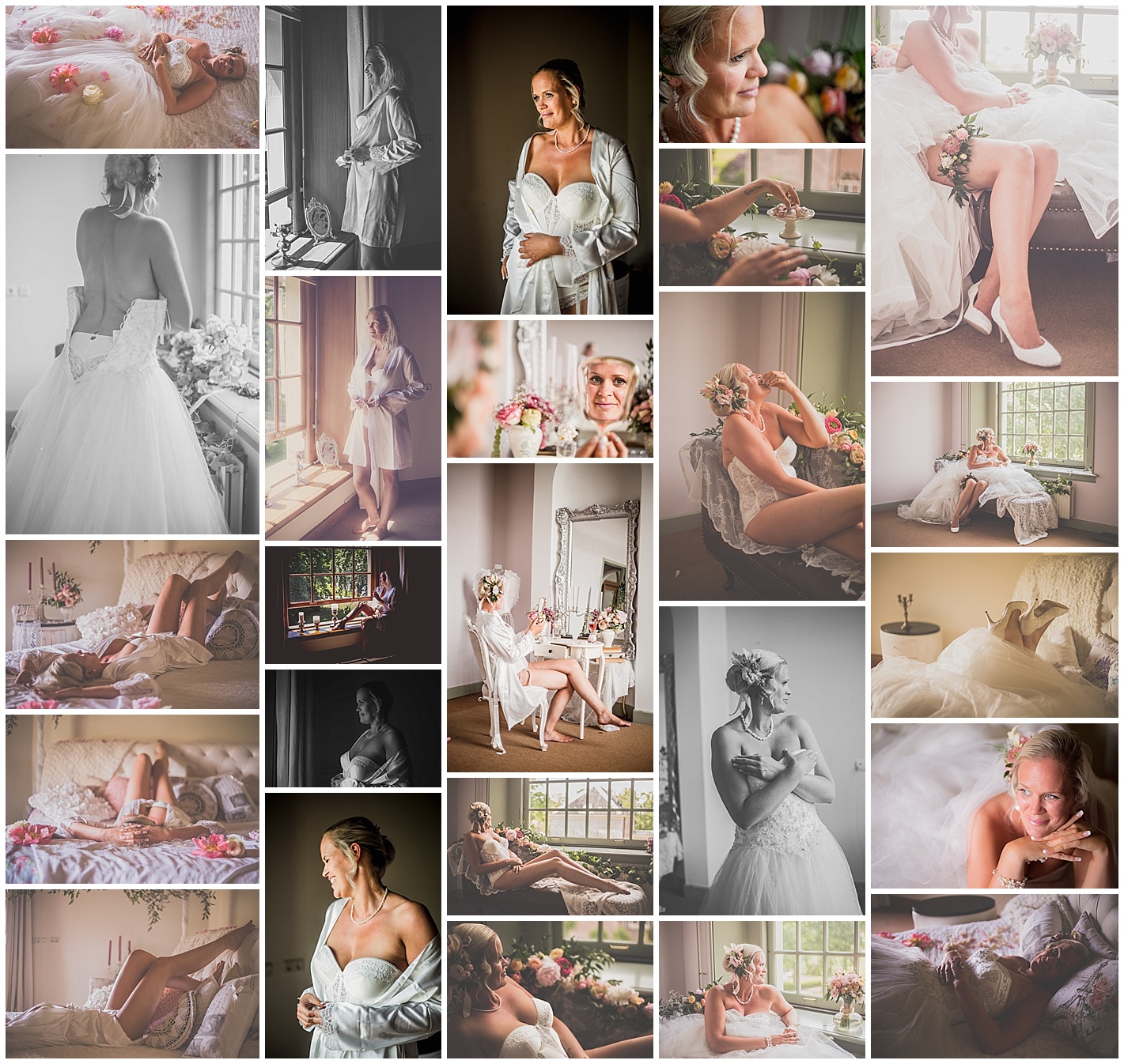 bruidsboudoir en bridalboudoir reportage