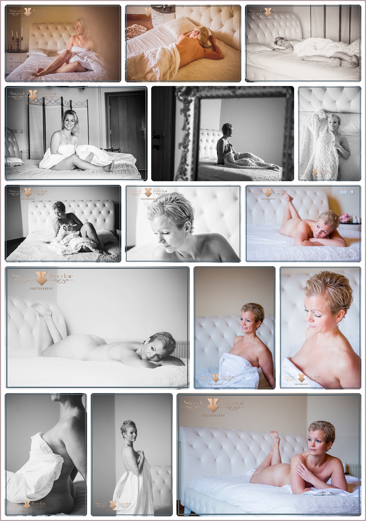 white sheet boudoir fotoreportage